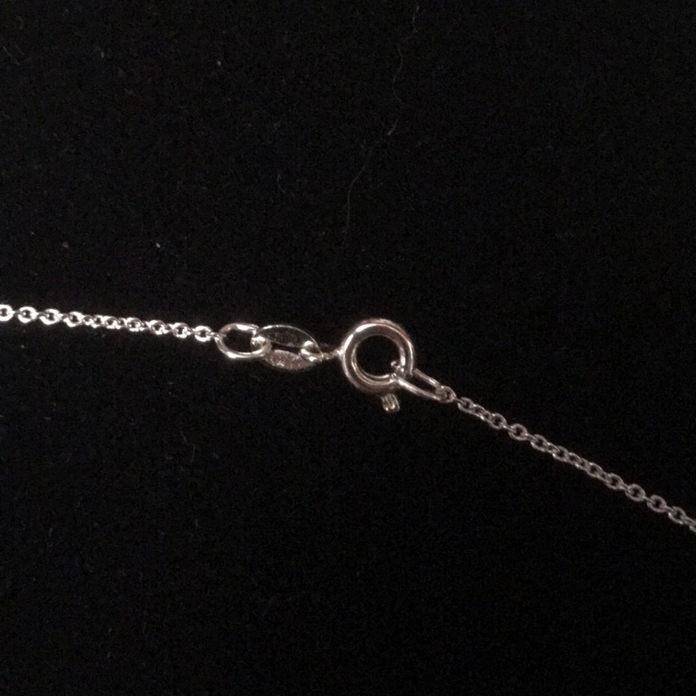 Silver infinity necklace - Picture 3 of 4